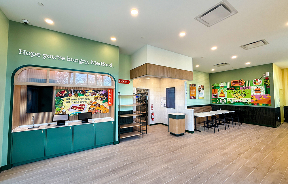 Corderman & Company completes 3,600 s/f Wonder location in Medford